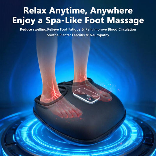 RELIFLY Electric Heated Foot Massager