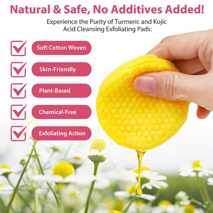 Turmeric Kojic Acid Cleansing Pads