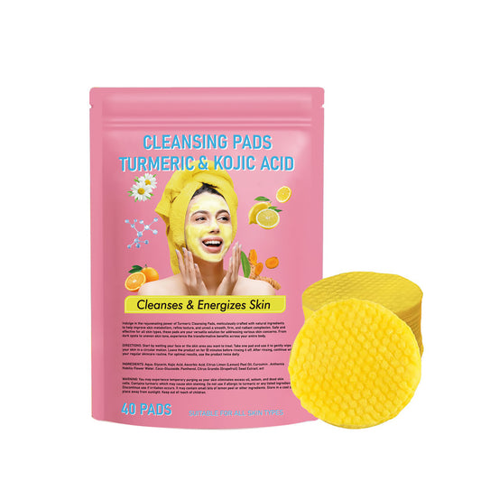 Turmeric Kojic Acid Cleansing Pads - RELIFLY