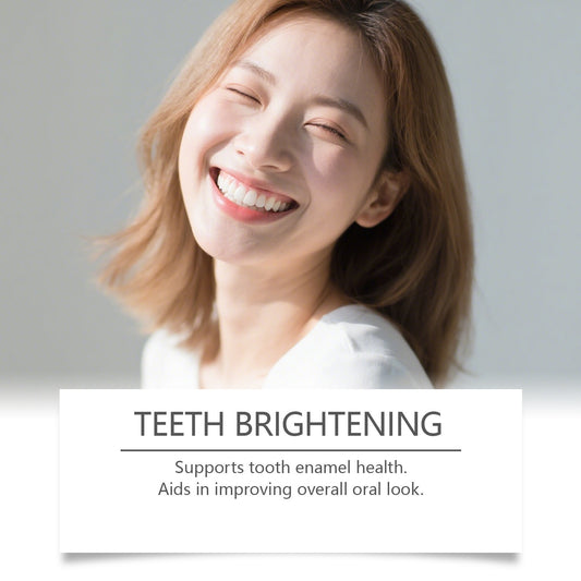 Clean and glossy teeth tooth powder