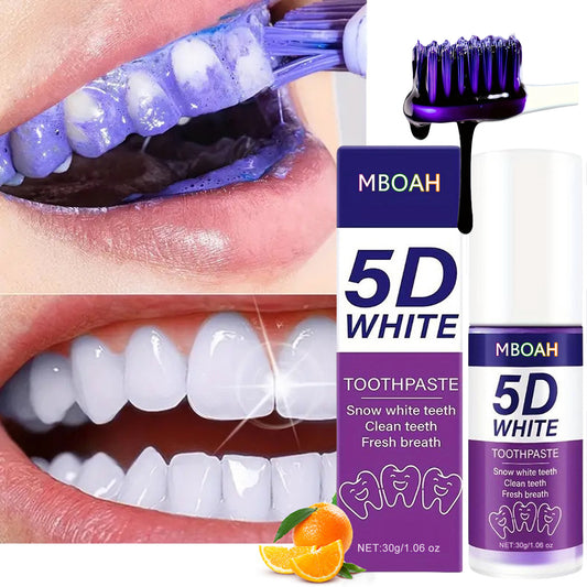 Purple Toothpaste for Brighter Teeth