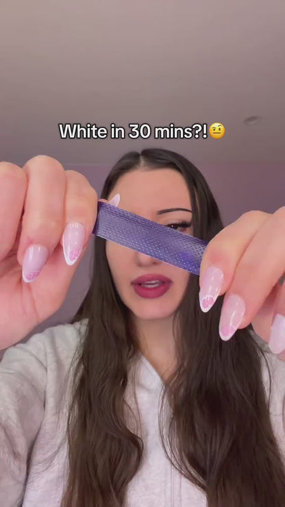 PurpleSmile™ At-Home Teeth Whitening Strips