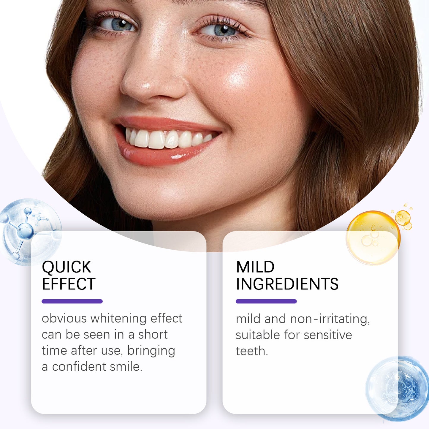 PurpleSmile™ At-Home Teeth Whitening Strips